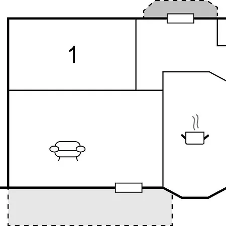 2 Bedroom Gorgeous In Sveio